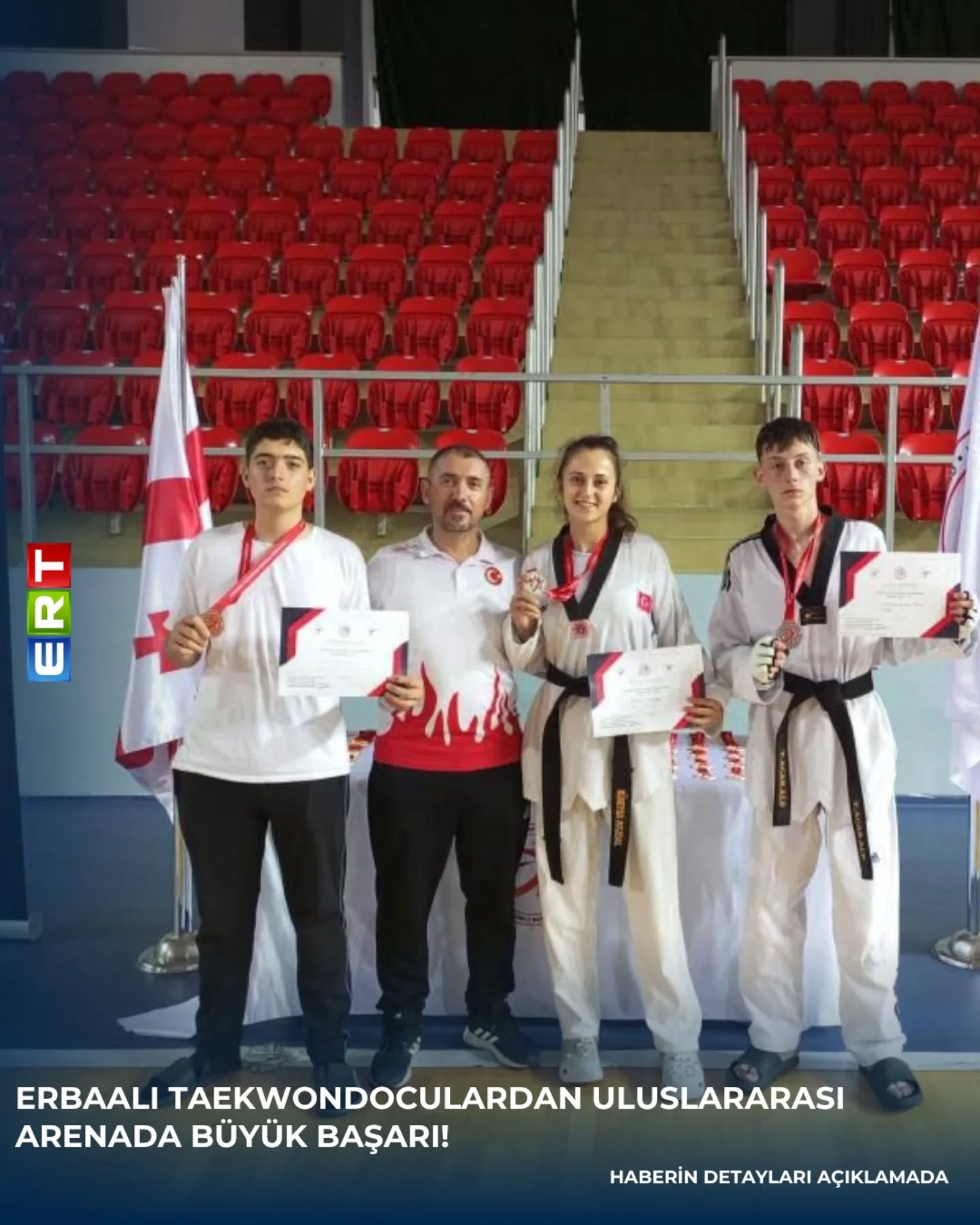 ERBAA'LI TAEKWONDOCULARDAN ULUSLARARASI ARENADA BÜYÜK BAŞARI