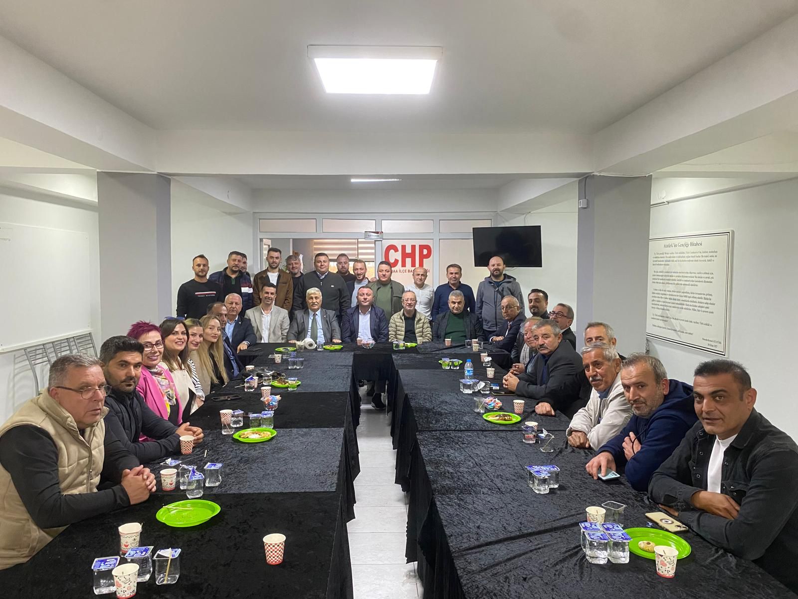 STK Başkanlarından CHP İlçe Başkanlığına Ziyaret