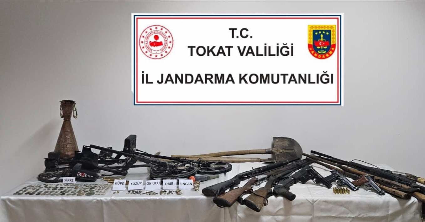 TOKAT’TA TARİHİ ESER KAÇAKÇILIĞI OPERASYONU