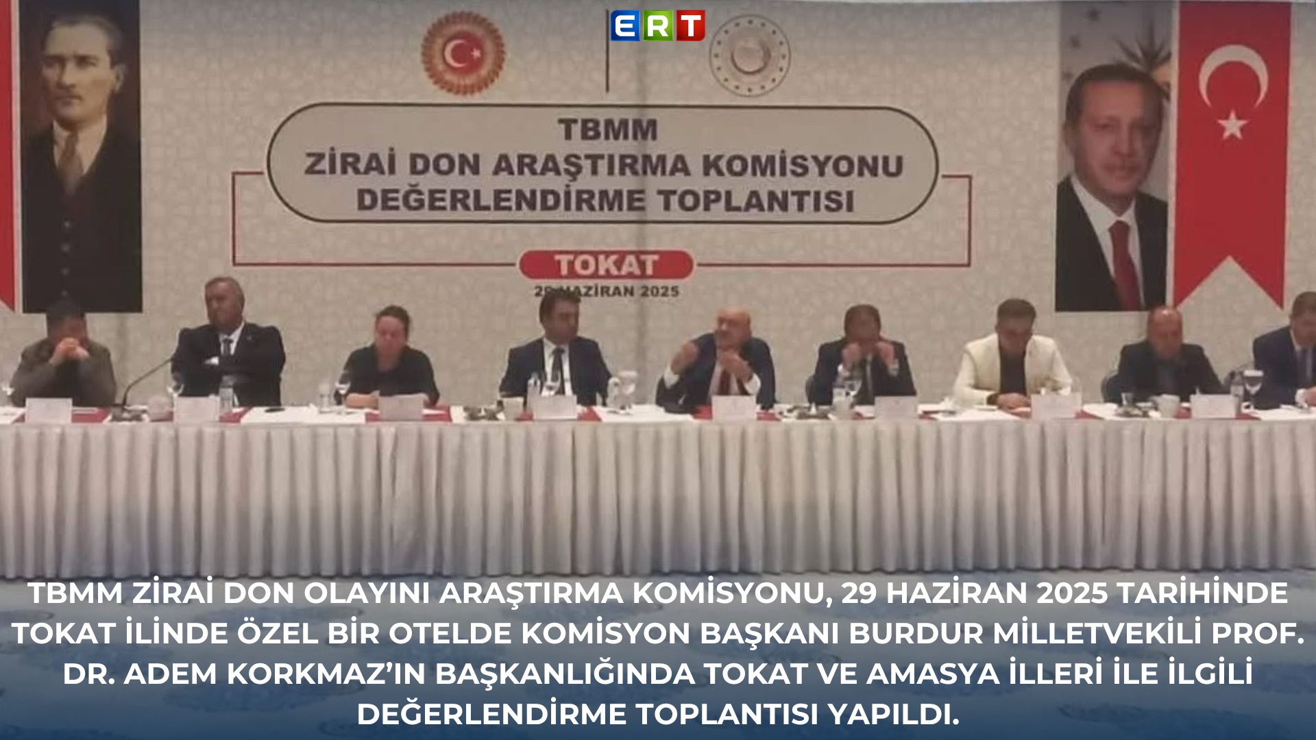 Amasya ve Tokat İlleri İle İlgili Zirai Don Toplantısı Yapıldı.